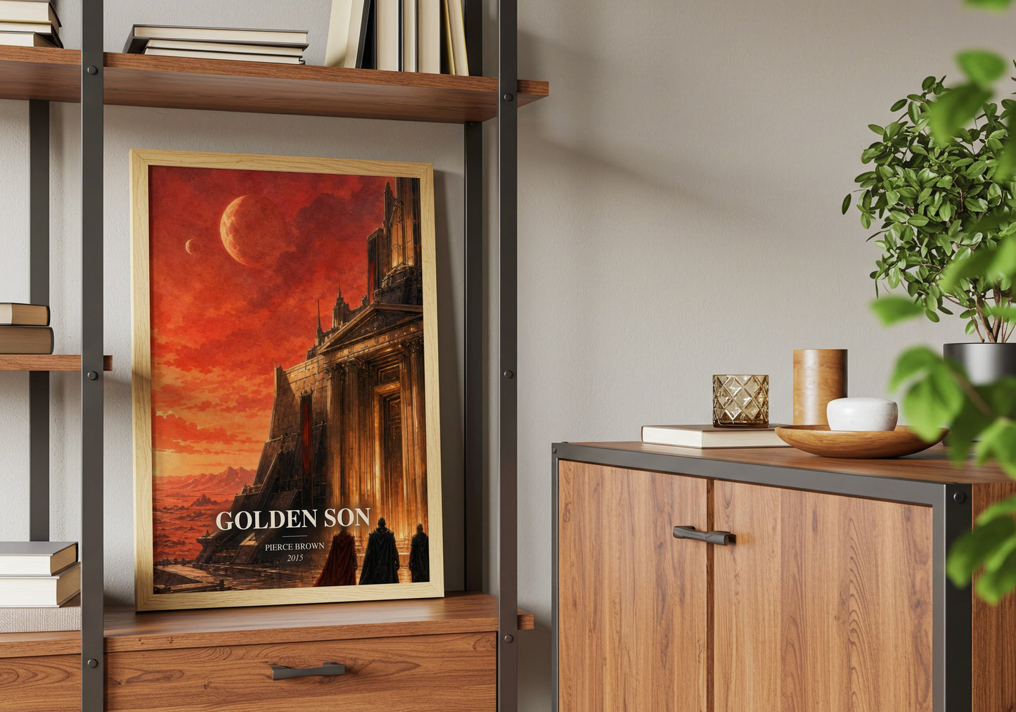 Golden Son book watercolour illustration paper finish options – matte satin gloss