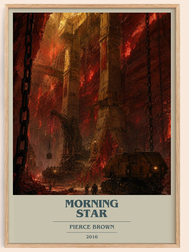 Morning Star Book Cover Poster by Pierce Brown