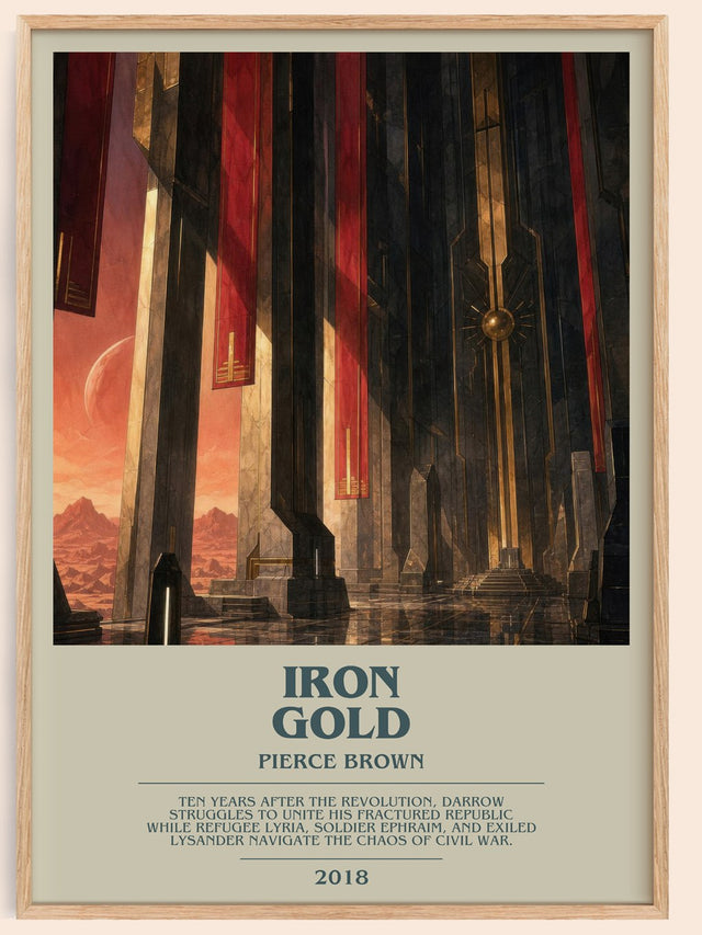 Iron Gold Bookish Wall Art by Pierce Brown