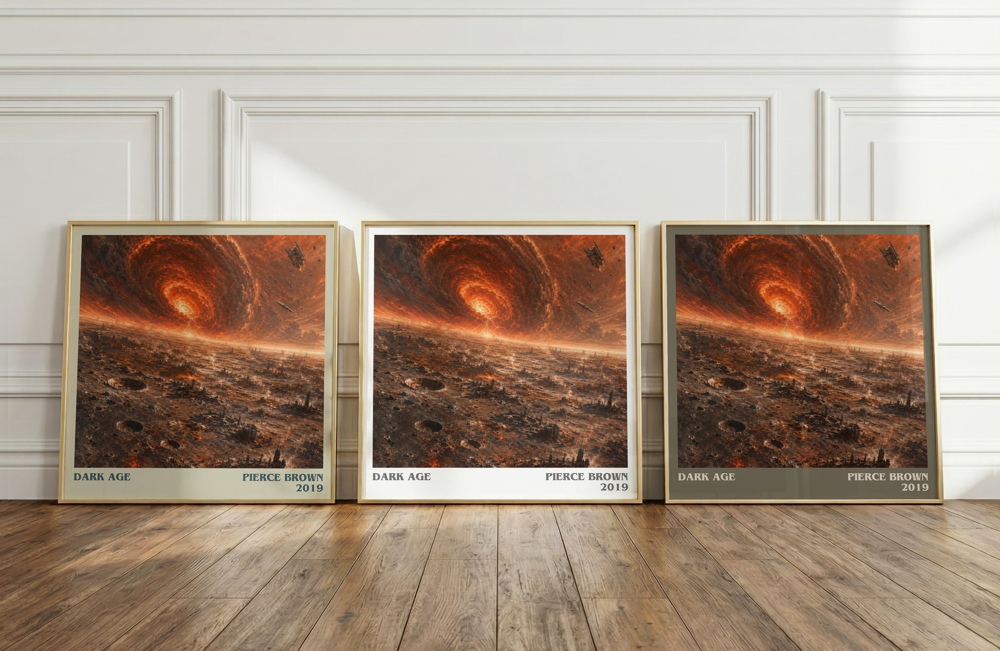 Dark Age literary art print colour and style options – Pierce Brown book art