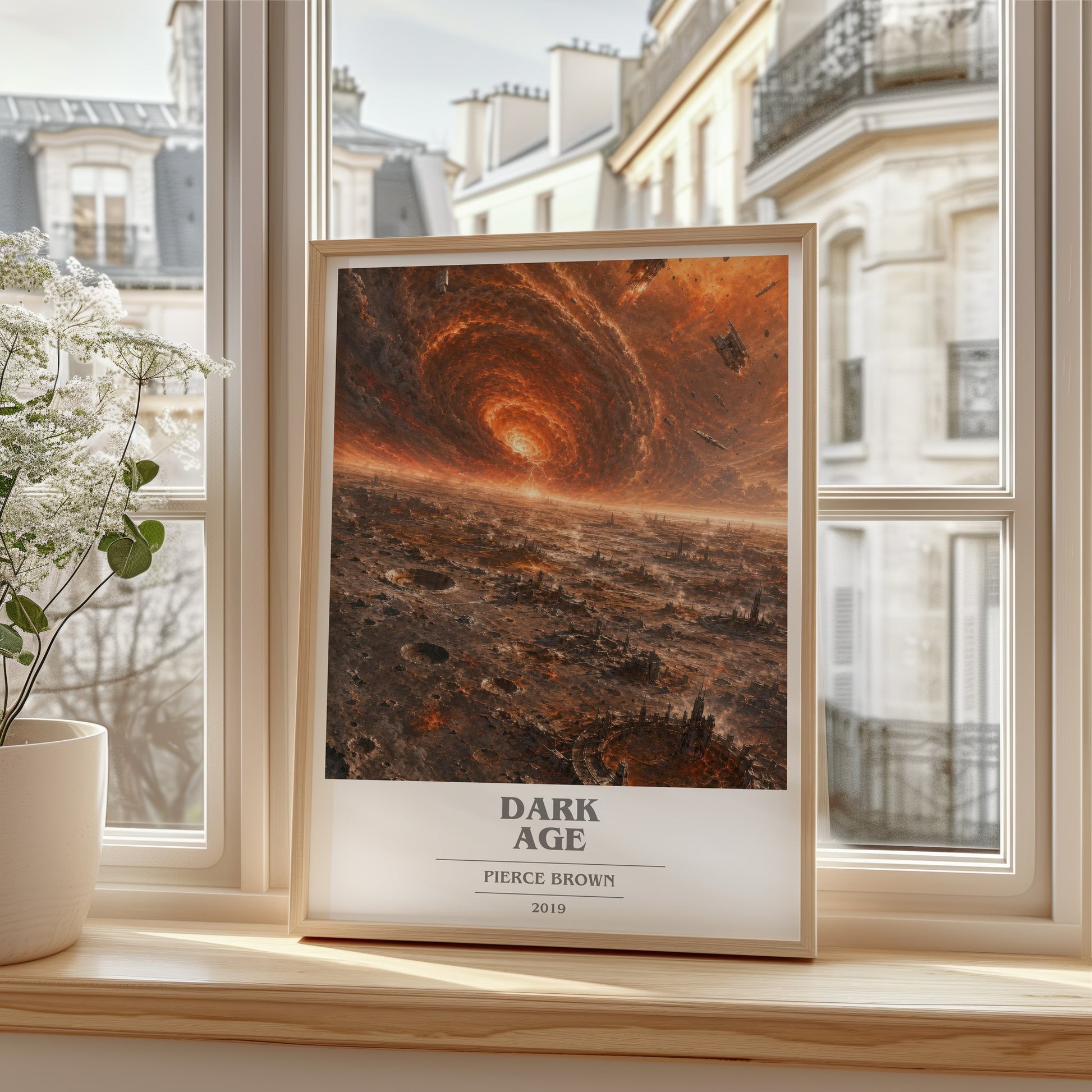 Dark Age book cover poster colour and style options – Pierce Brown book art