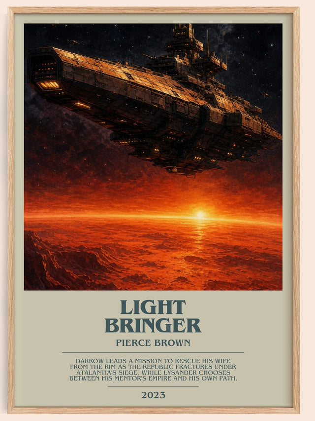 Light Bringer Bookish Wall Art by Pierce Brown