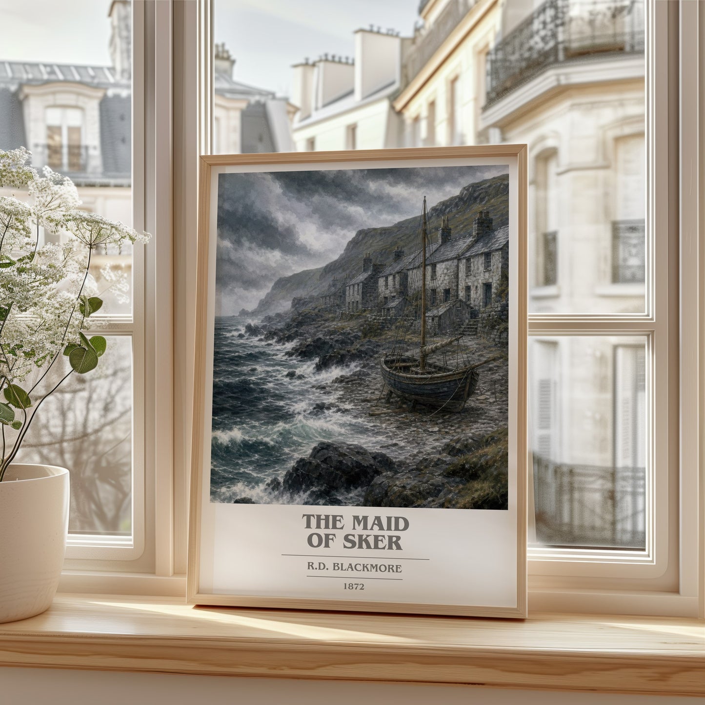 The Maid Of Sker book cover poster colour and style options – R.D. Blackmore book art