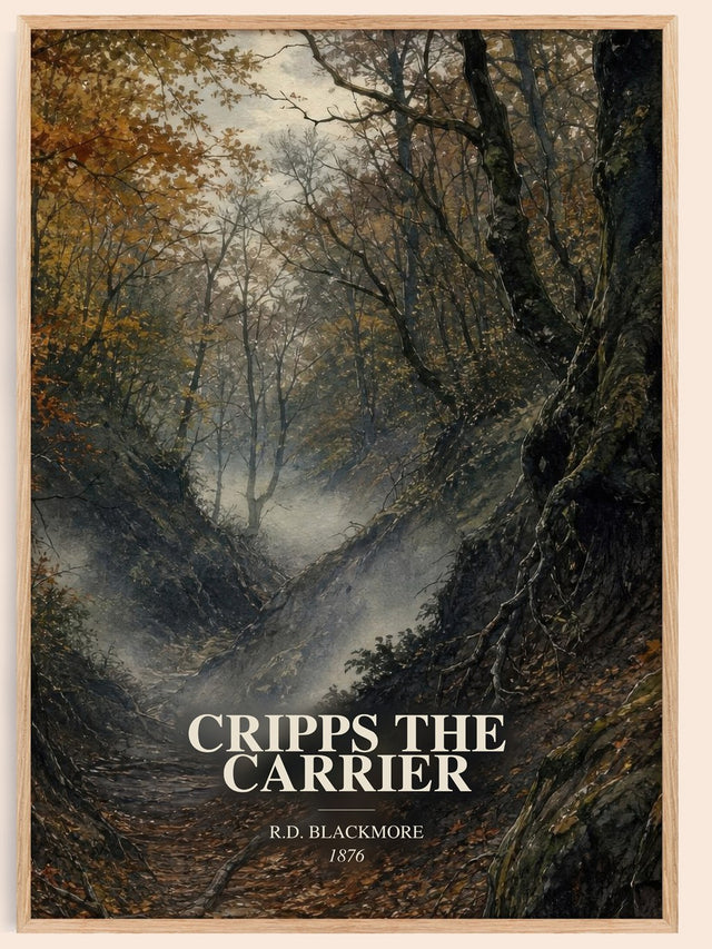 Cripps The Carrier Book Watercolour Illustration by R.D. Blackmore
