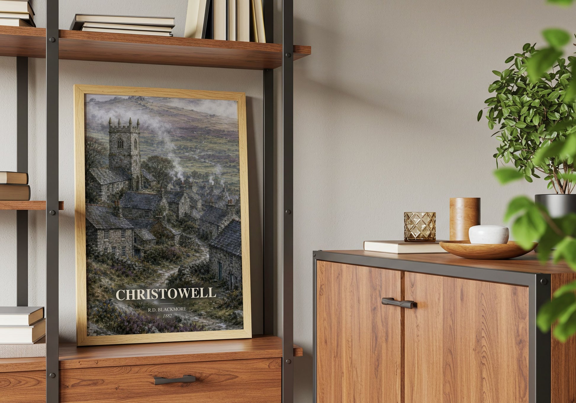 Christowell book watercolour illustration paper finish options – matte satin gloss
