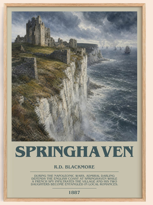 Springhaven Bookish Wall Art by R.D. Blackmore