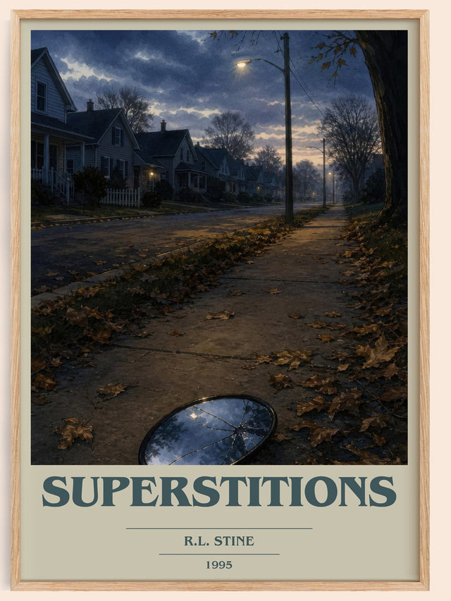 Superstitions Book Cover Poster by R.L. Stine