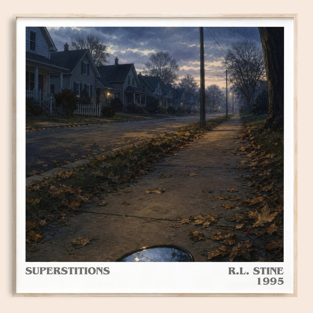 Superstitions Literary Art Print by R.L. Stine