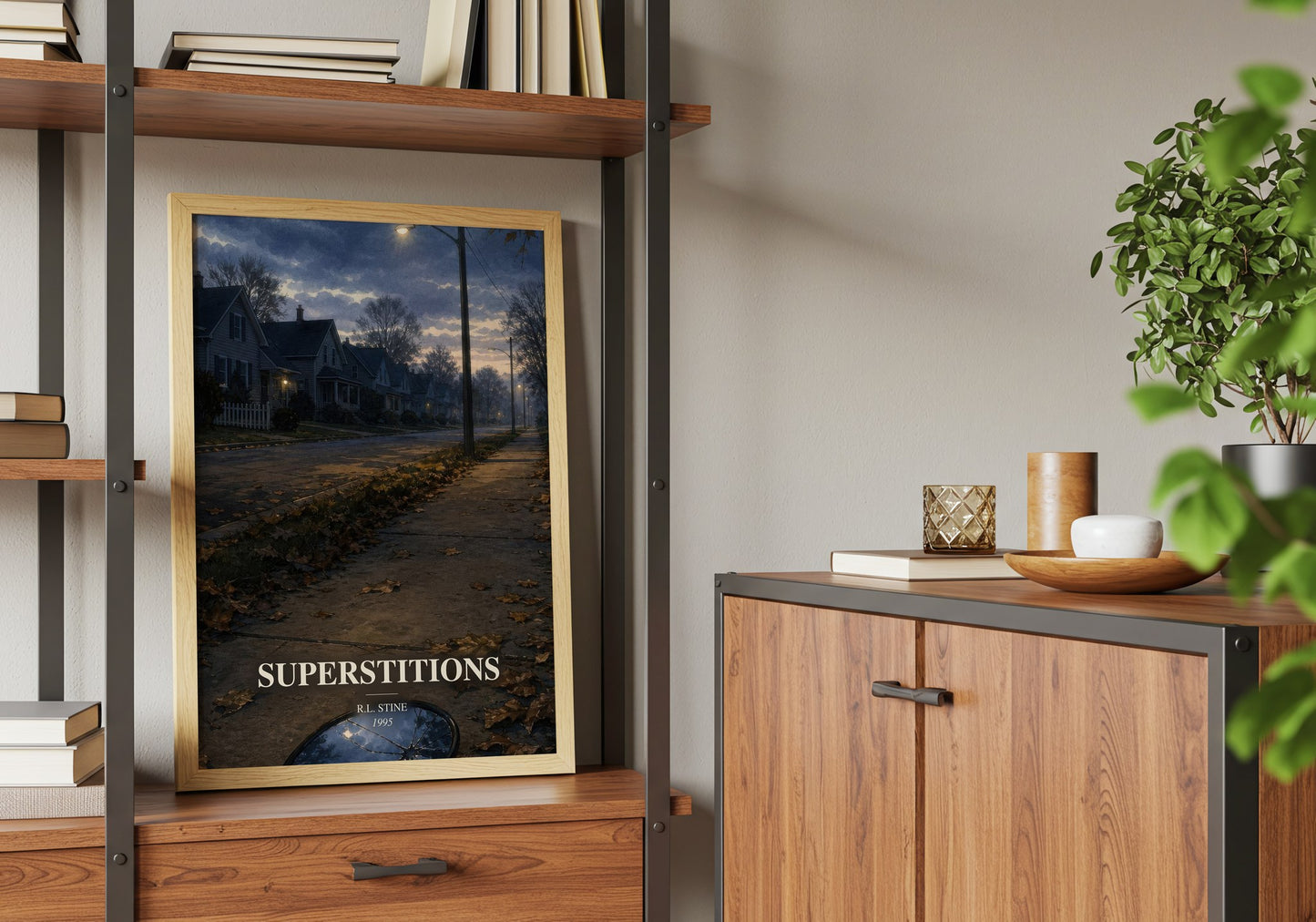 Superstitions book watercolour illustration paper finish options – matte satin gloss