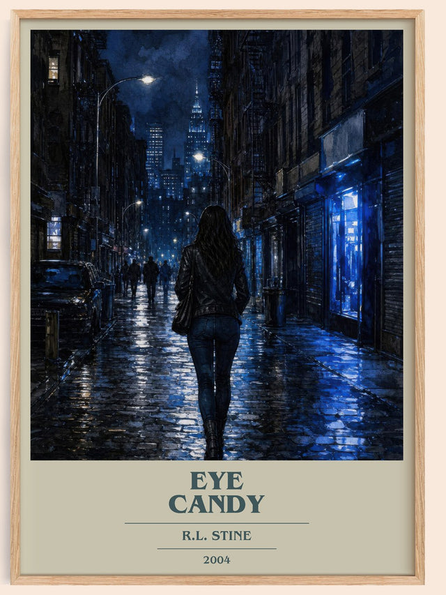 Eye Candy Book Cover Poster by R.L. Stine