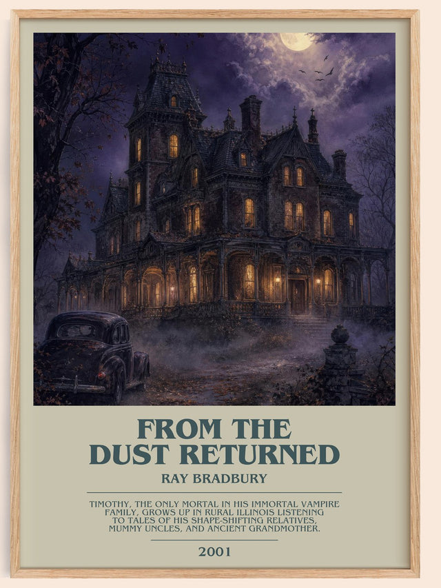 From The Dust Returned Bookish Wall Art by Ray Bradbury