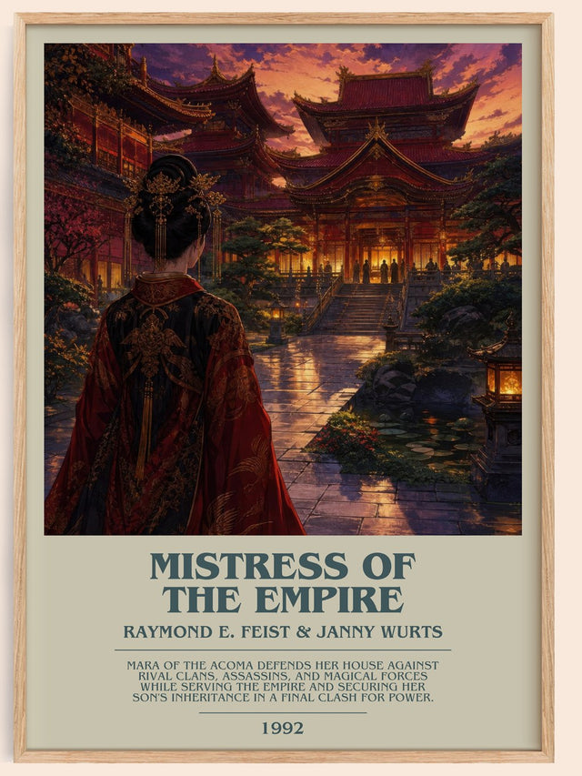 Mistress Of The Empire Bookish Wall Art by R. Wurts