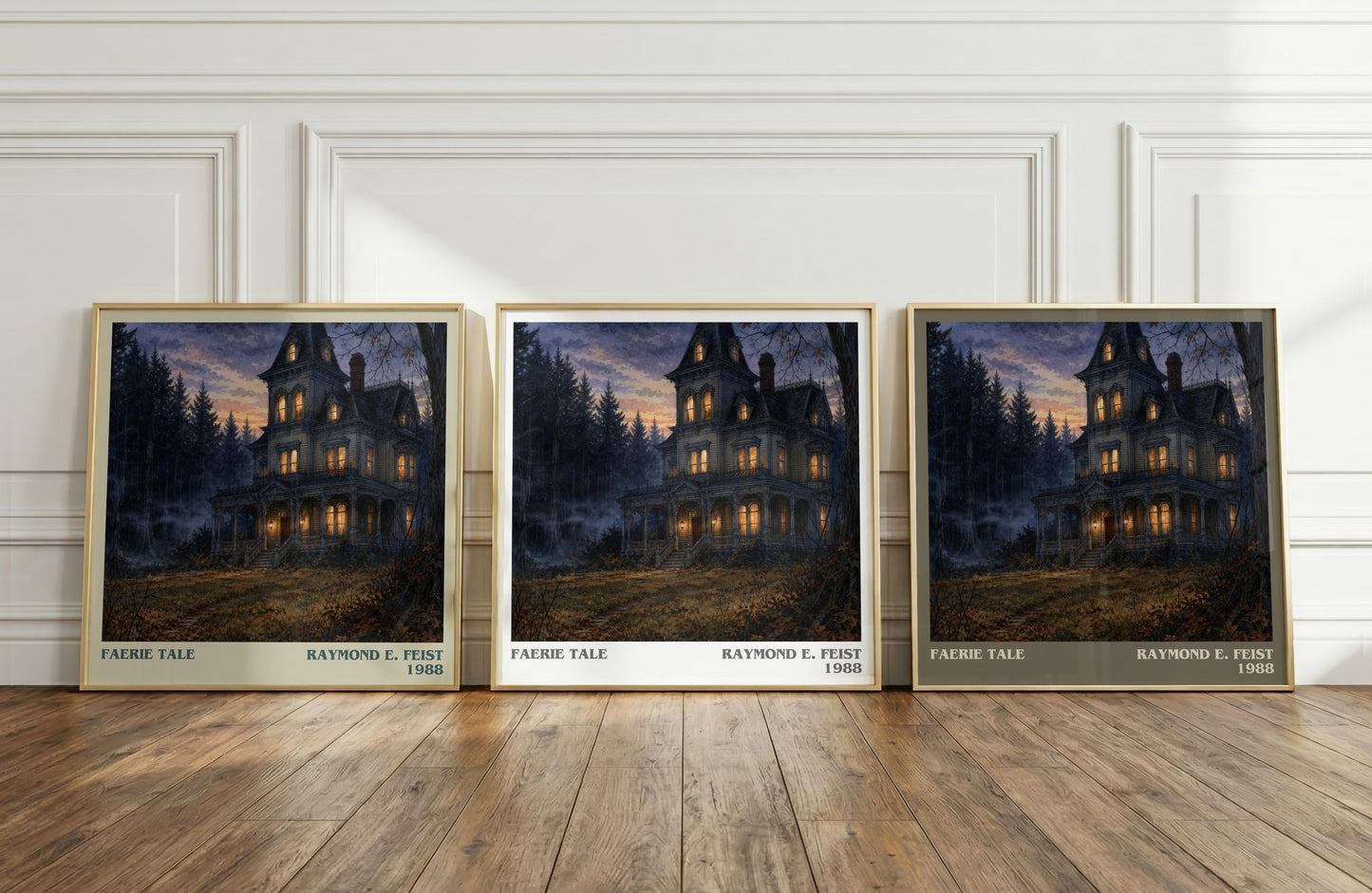 Faerie Tale literary art print colour and style options – Raymond E. Feist book art
