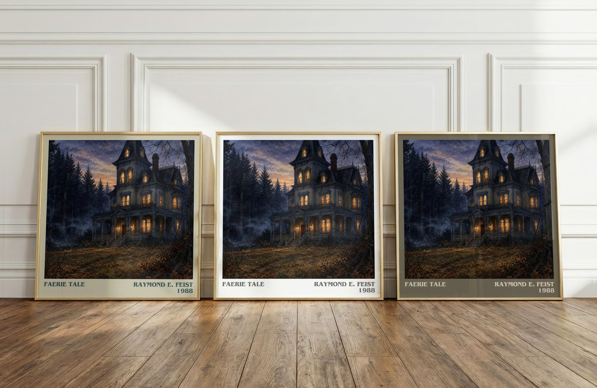 Faerie Tale literary art print colour and style options – Raymond E. Feist book art