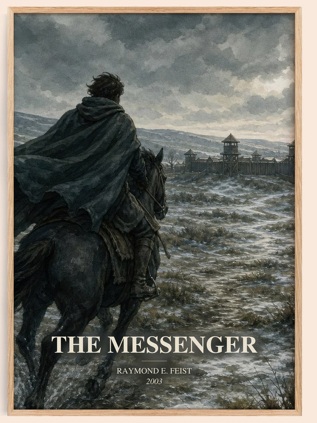 The Messenger Book Watercolour Illustration by Raymond E. Feist