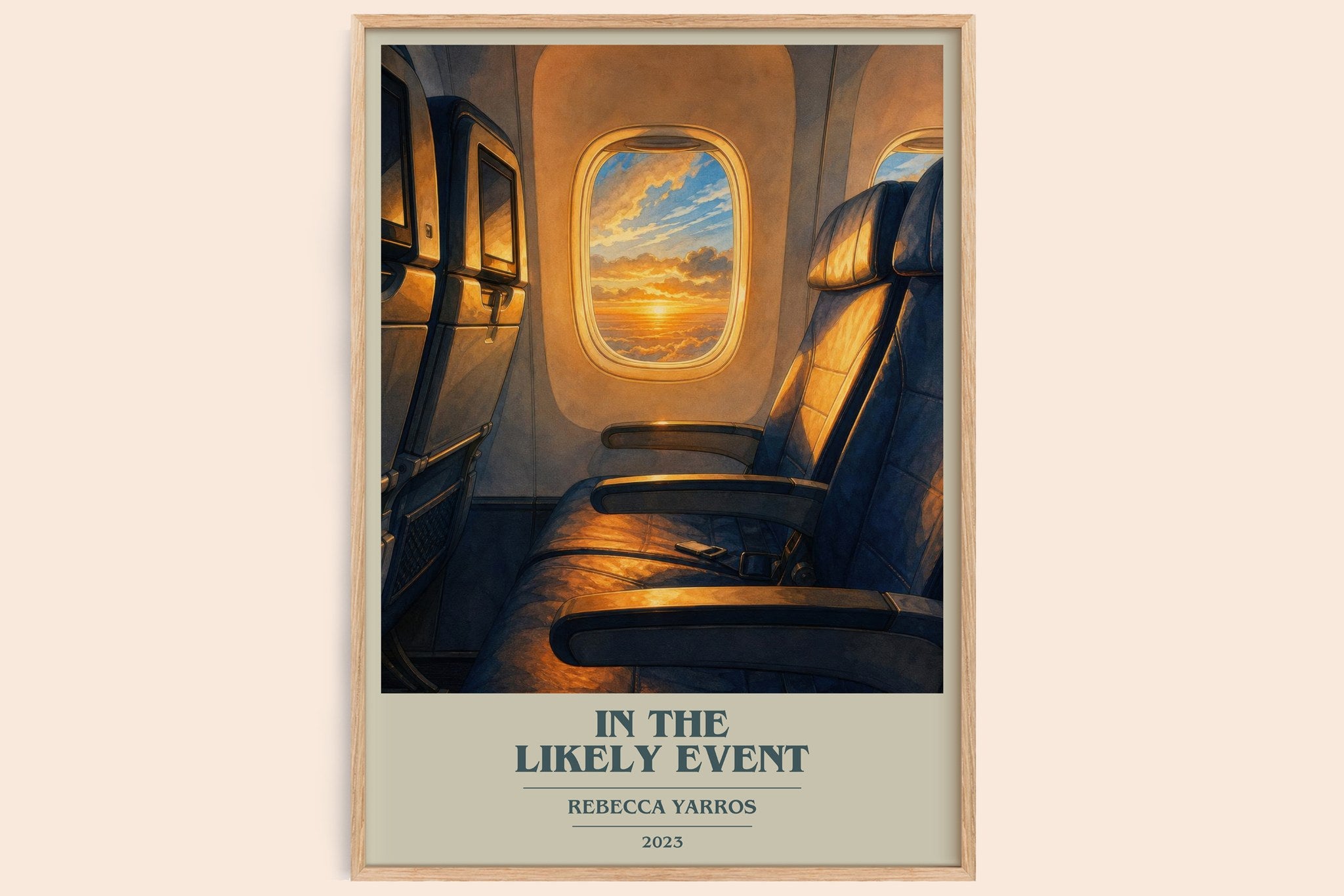 In The Likely Event Book Cover Poster by Rebecca Yarros