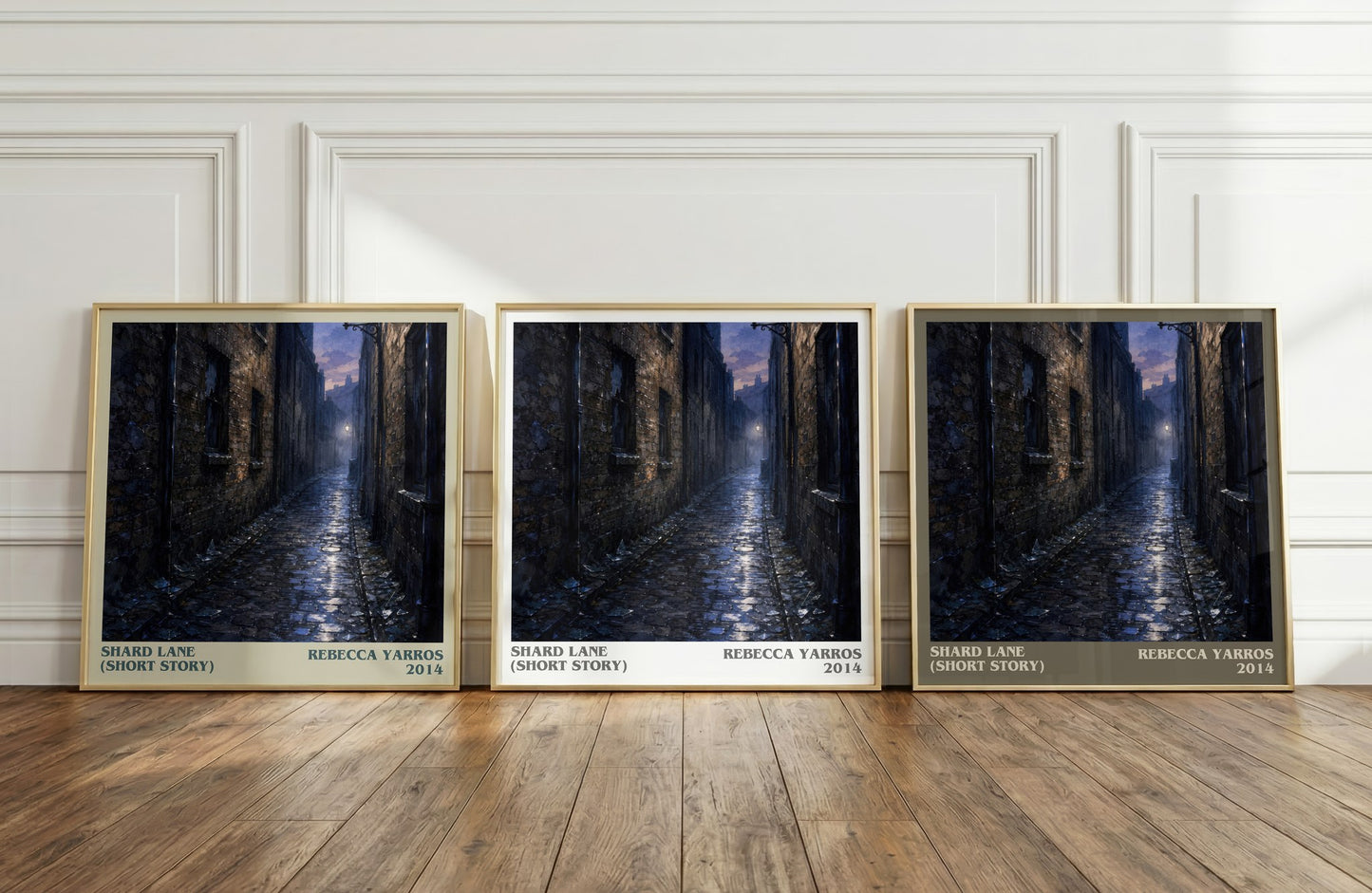 Shard Lane (Short Story) literary art print colour and style options – Rebecca Yarros book art