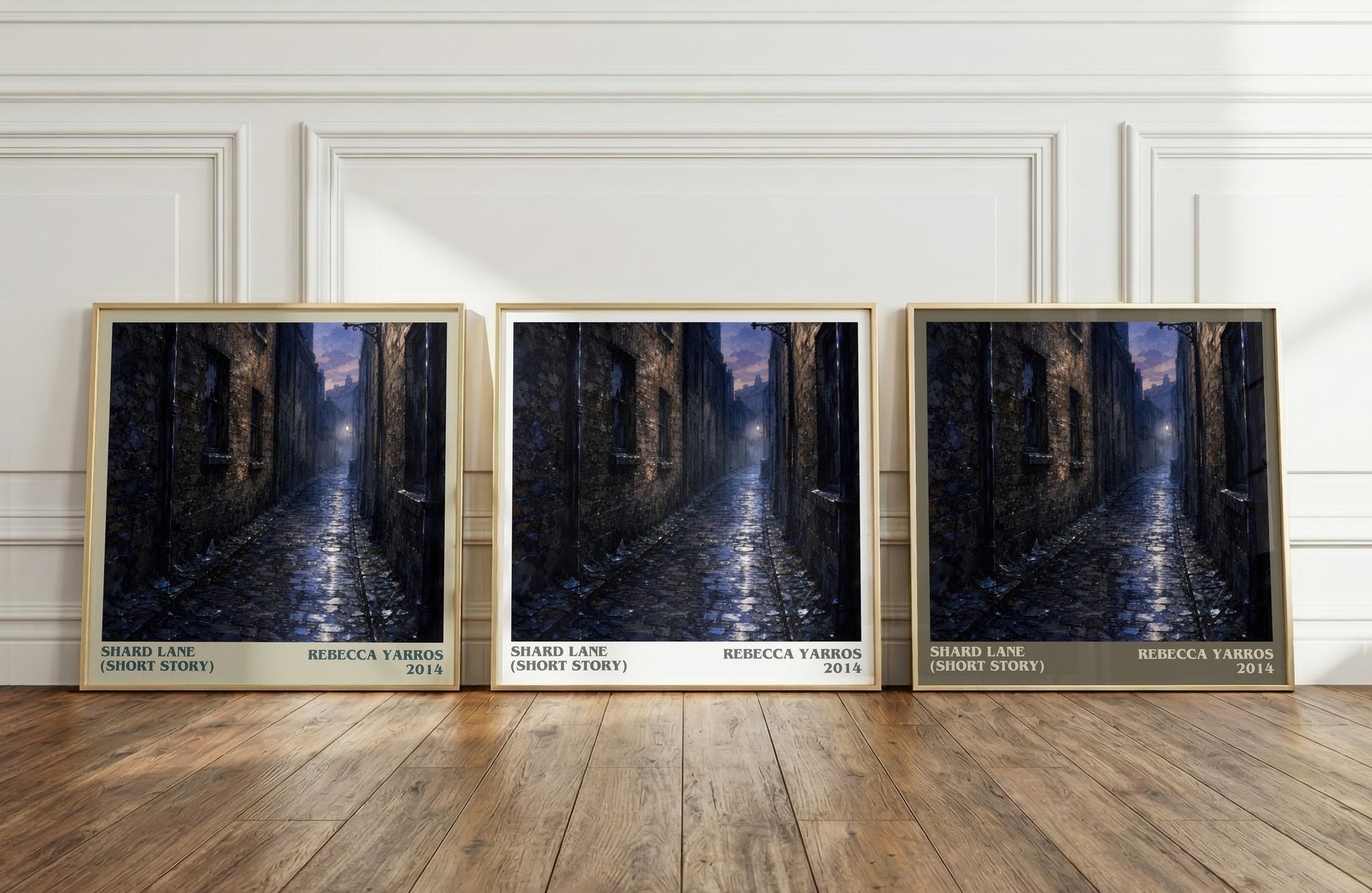 Shard Lane (Short Story) literary art print colour and style options – Rebecca Yarros book art
