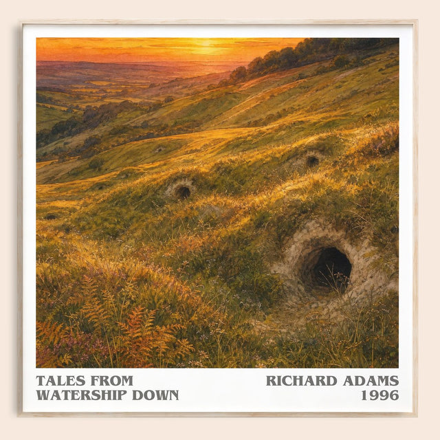 Tales From Watership Down Literary Art Print by Richard Adams
