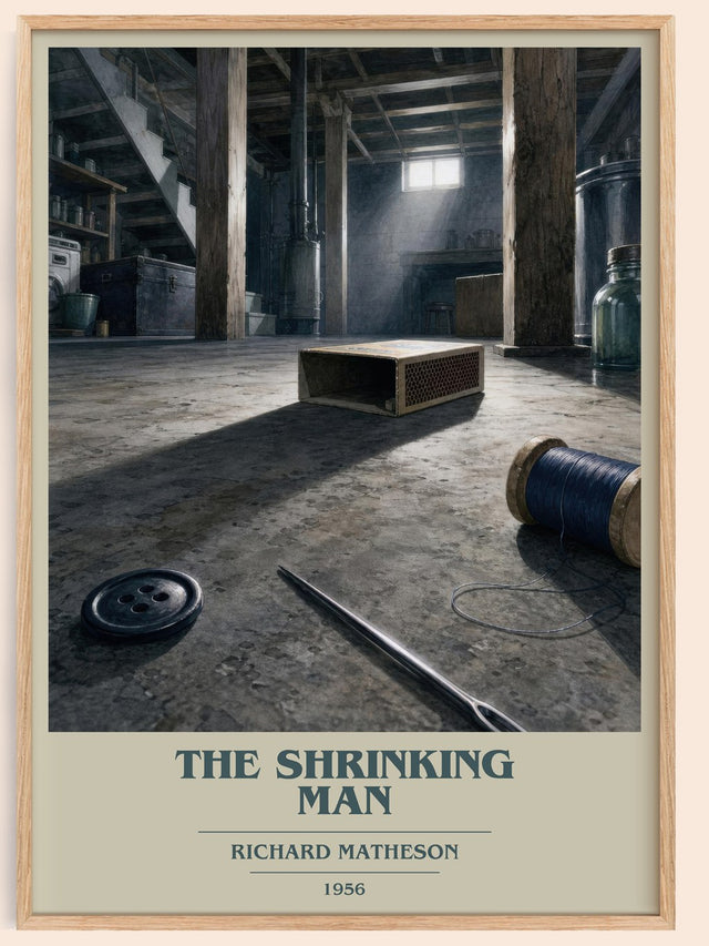 The Shrinking Man Book Cover Poster by Richard Matheson