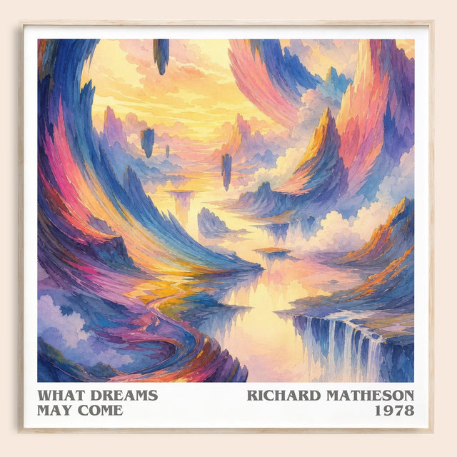 What Dreams May Come Literary Art Print by Richard Matheson