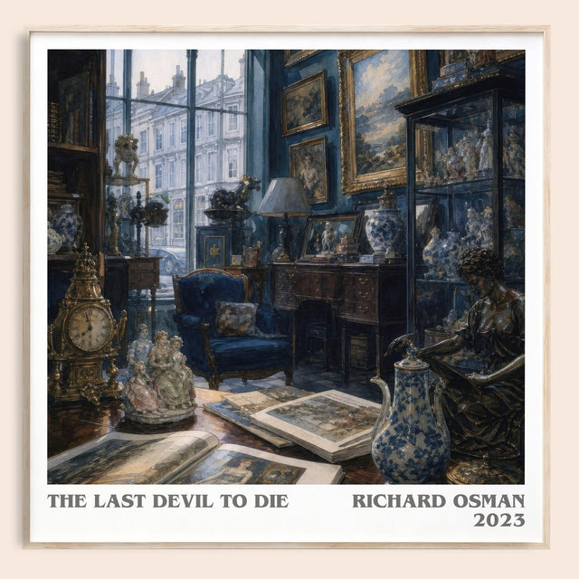 The Last Devil To Die Literary Art Print by Richard Osman