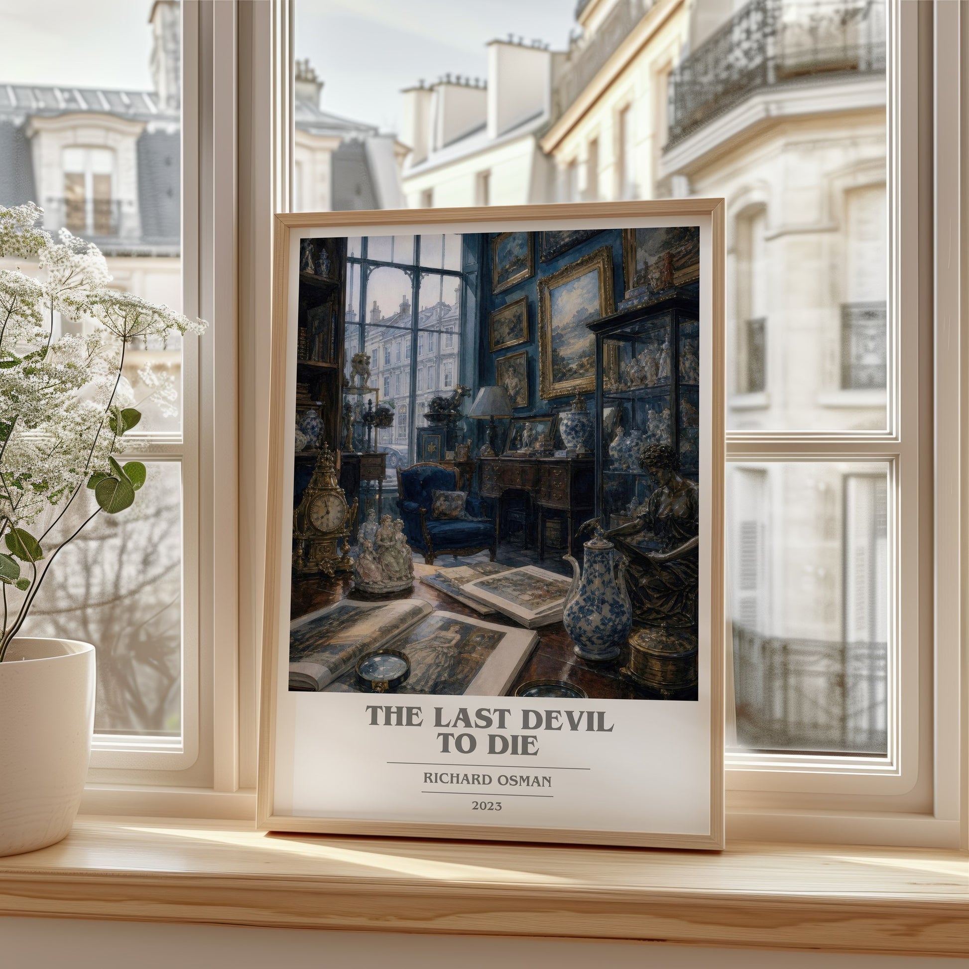 The Last Devil To Die book cover poster colour and style options – Richard Osman book art