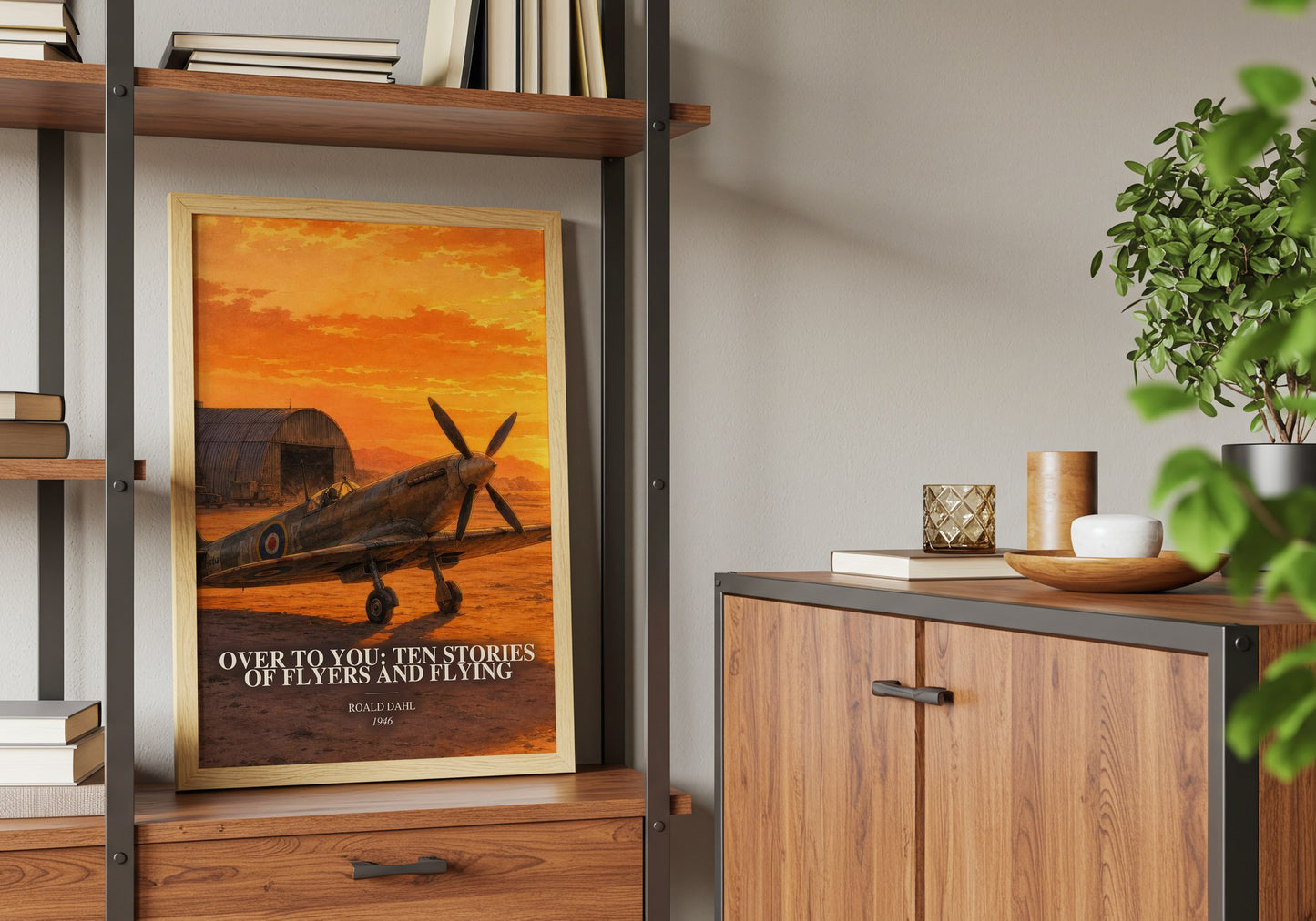 Over To You: Ten Stories Of Flyers And Flying book watercolour illustration paper finish options – matte satin gloss