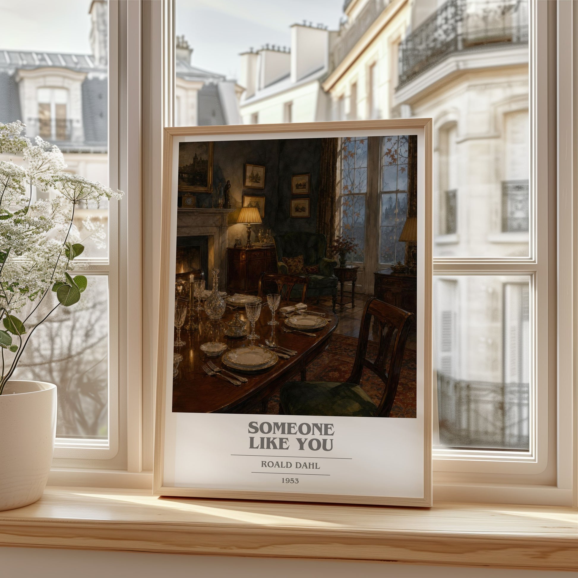 Someone Like You book cover poster colour and style options – Roald Dahl book art