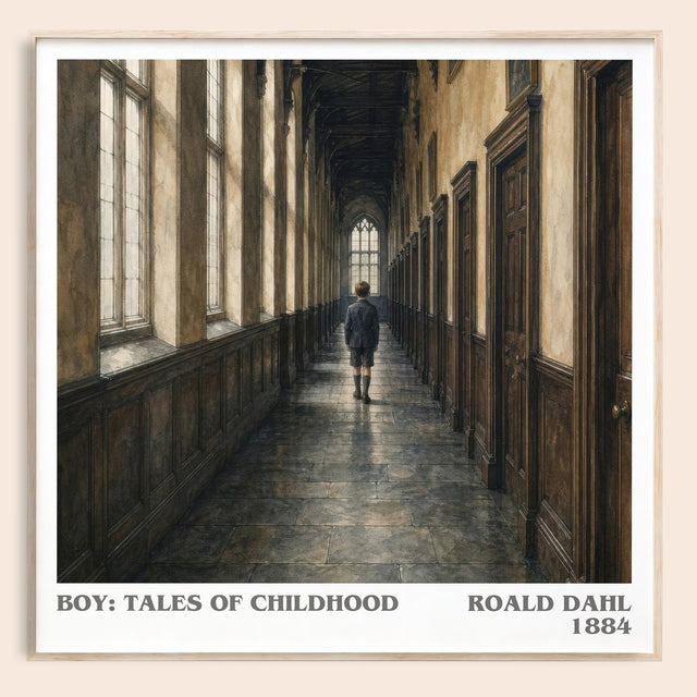 Boy: Tales Of Childhood Literary Art Print by Roald Dahl