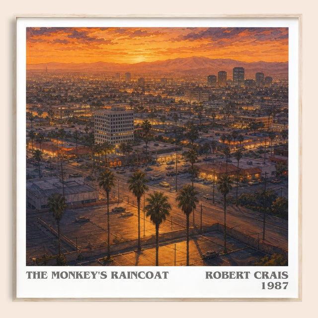 The Monkey'S Raincoat Literary Art Print by Robert Crais