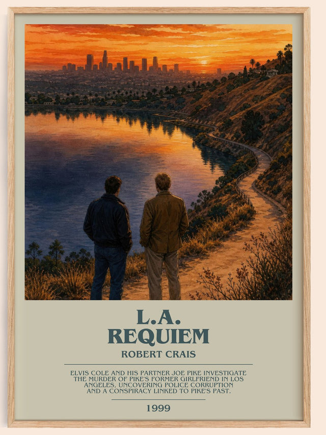 L.A. Requiem Bookish Wall Art by Robert Crais