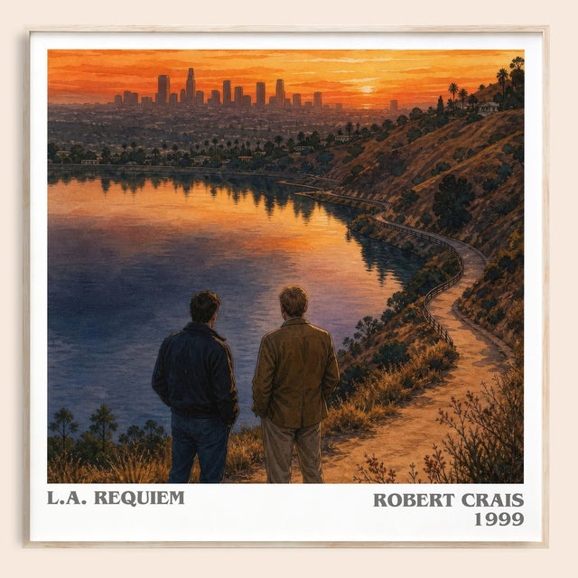 L.A. Requiem Literary Art Print by Robert Crais