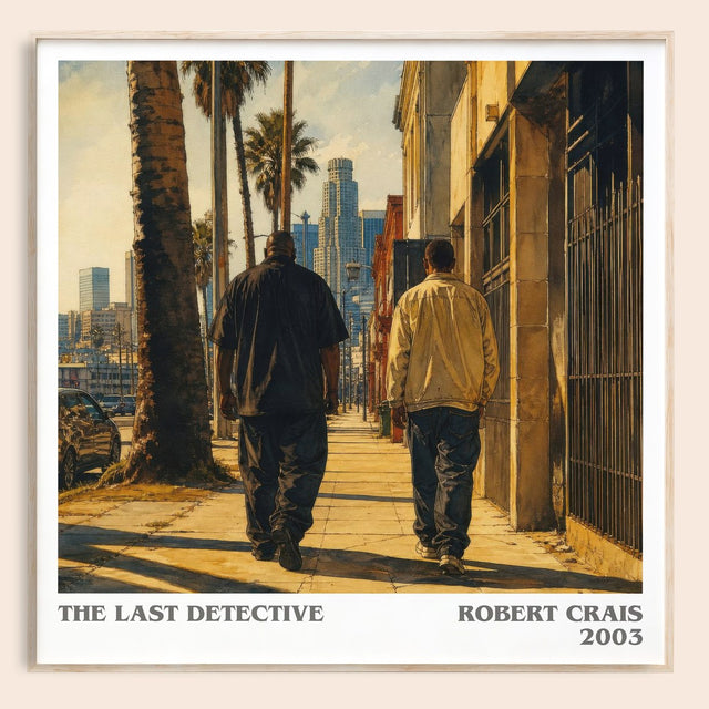 The Last Detective Literary Art Print by Robert Crais