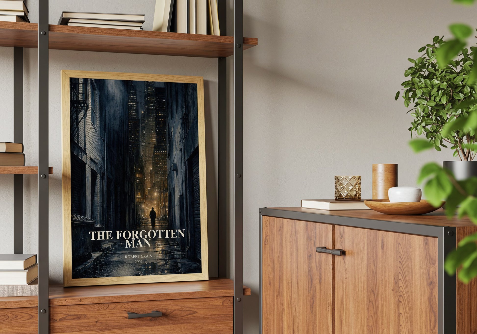 The Forgotten Man book watercolour illustration paper finish options – matte satin gloss