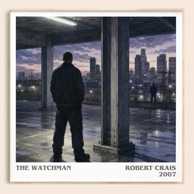 The Watchman Literary Art Print by Robert Crais