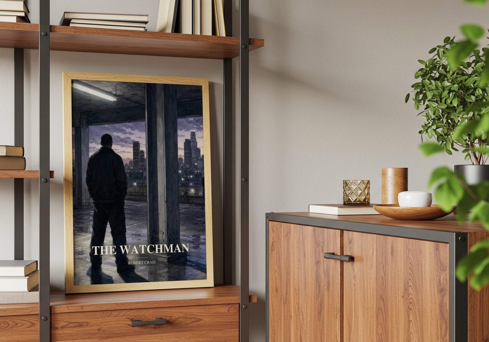 The Watchman book watercolour illustration paper finish options – matte satin gloss