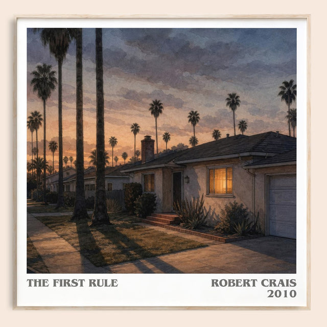 The First Rule Literary Art Print by Robert Crais