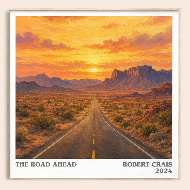The Road Ahead Literary Art Print by Robert Crais