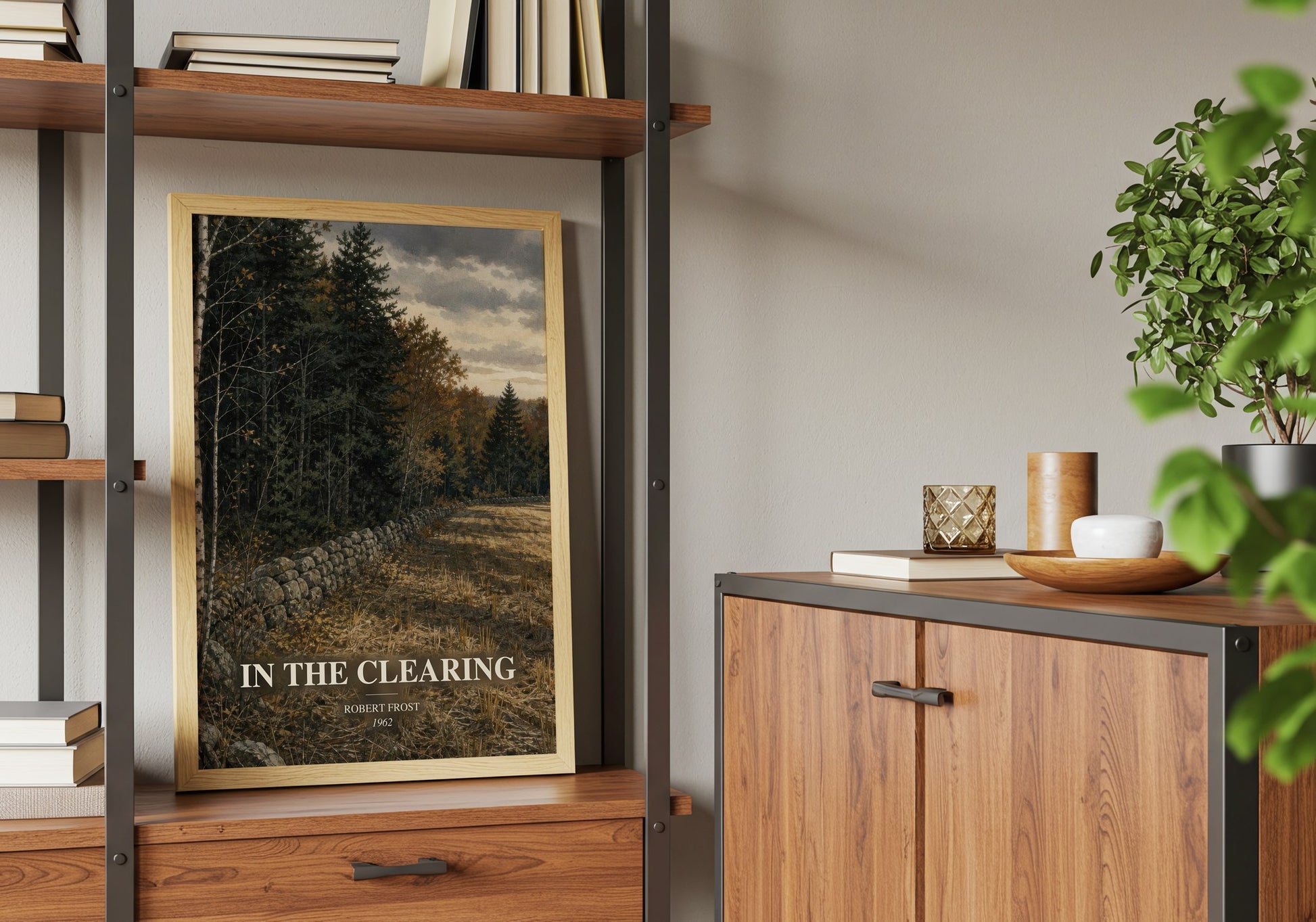 In The Clearing book watercolour illustration paper finish options – matte satin gloss