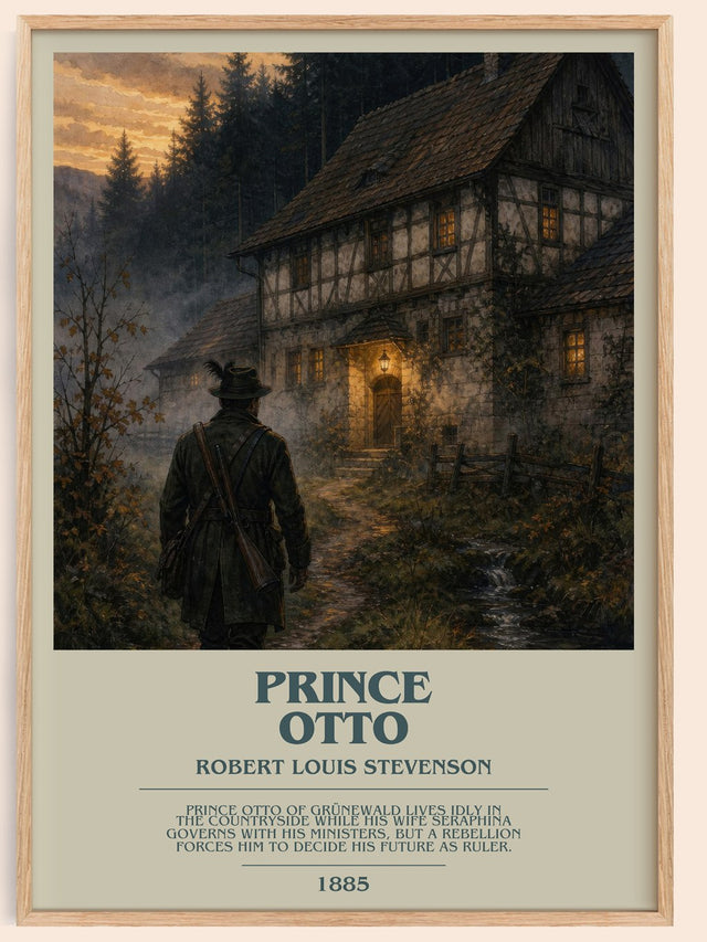 Prince Otto Bookish Wall Art by Robert Louis Stevenson