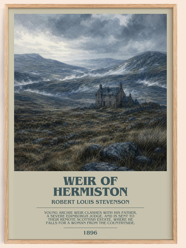 Weir Of Hermiston Bookish Wall Art by Robert Louis Stevenson
