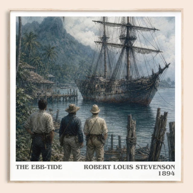 The Ebb-Tide Literary Art Print by Robert Louis Stevenson