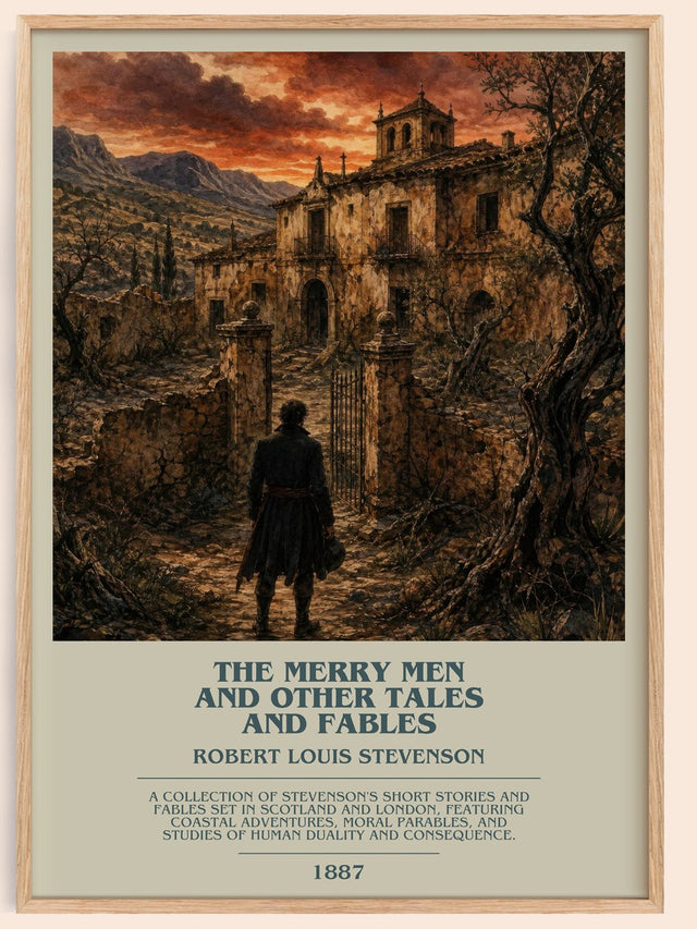 Merry Men And Other Tales And Fables Bookish Wall Art by R. Stevenson
