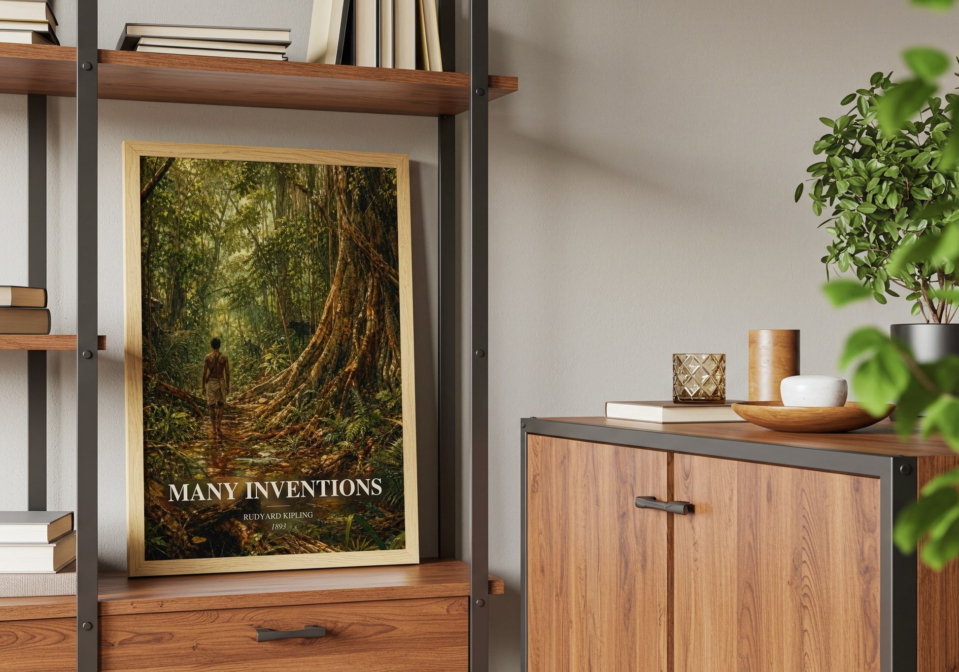 Many Inventions book watercolour illustration paper finish options – matte satin gloss
