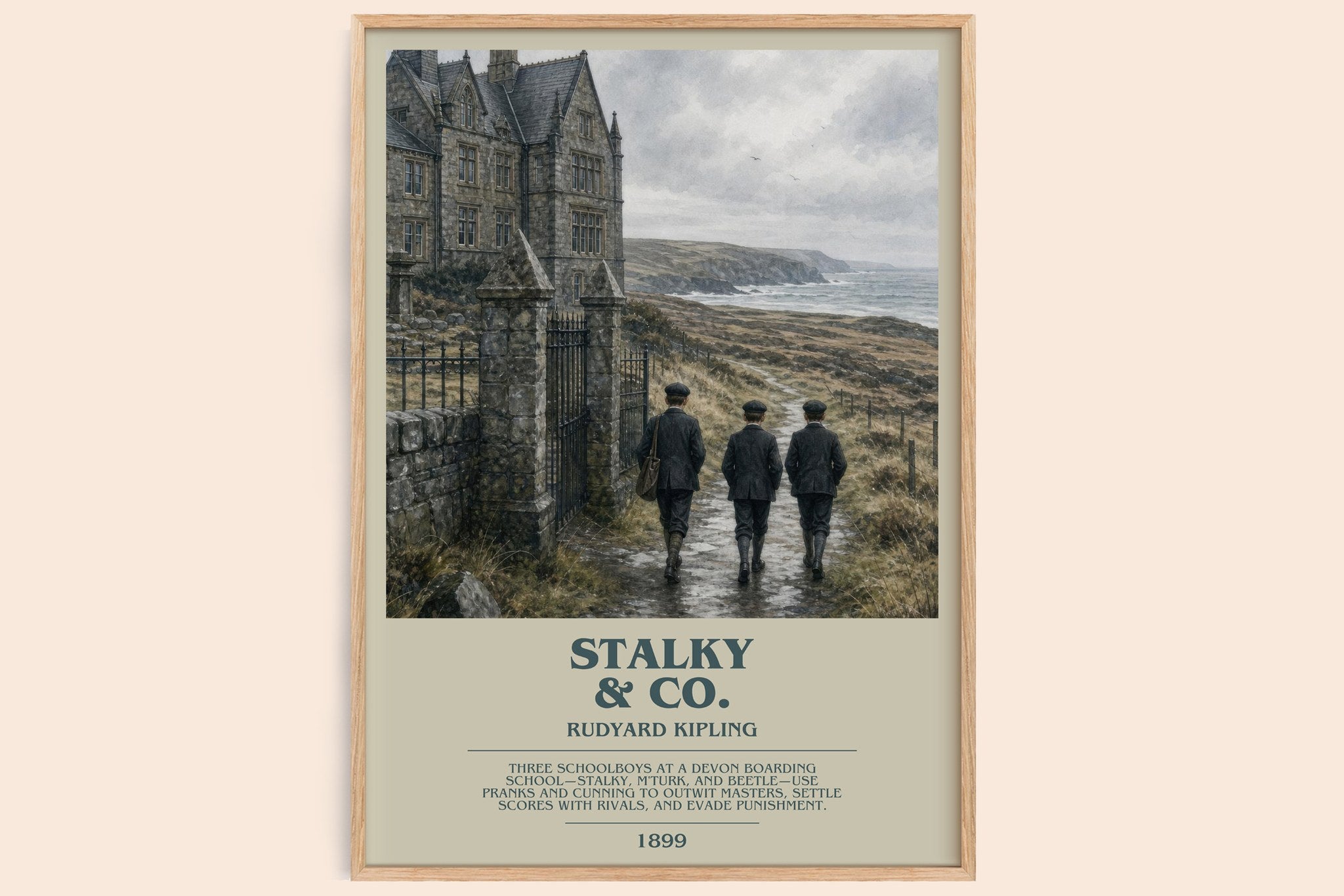 Stalky & Co. Bookish Wall Art by Rudyard Kipling