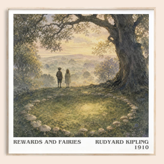 Rewards And Fairies Literary Art Print by Rudyard Kipling