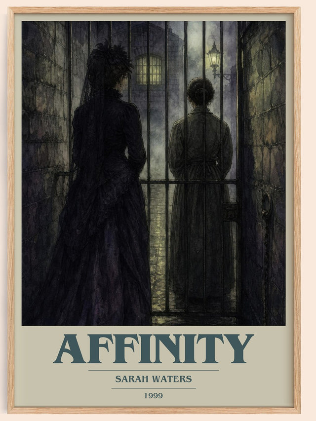 Affinity Book Cover Poster by Sarah Waters