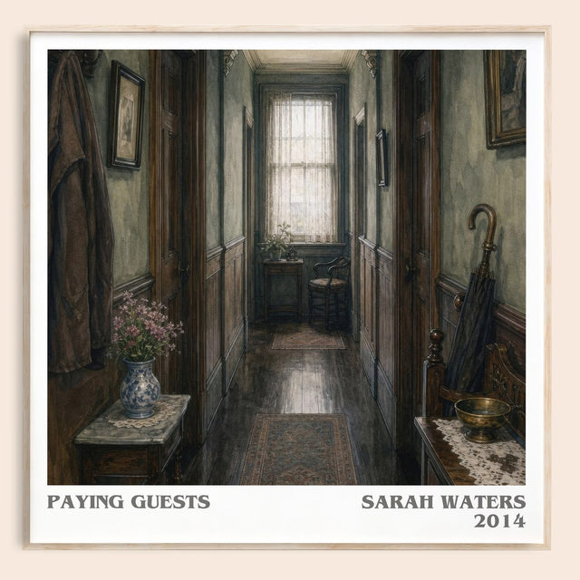 Paying Guests Literary Art Print by Sarah Waters