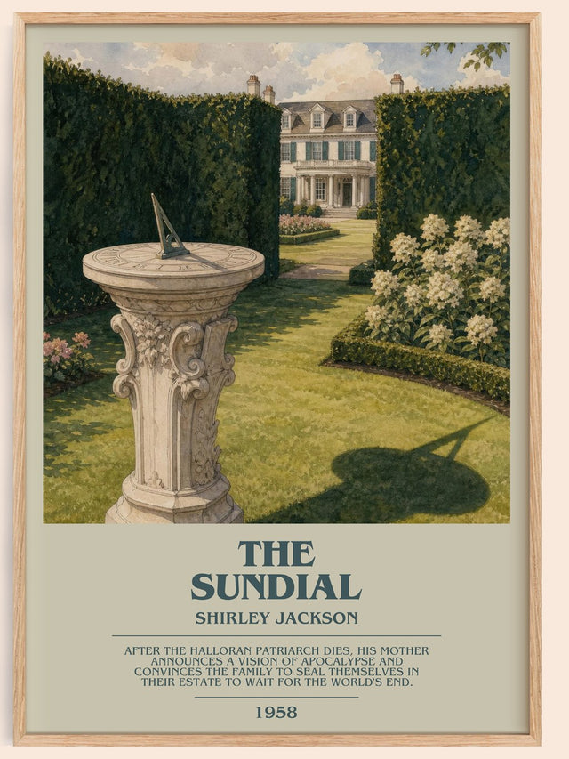 The Sundial Bookish Wall Art by Shirley Jackson